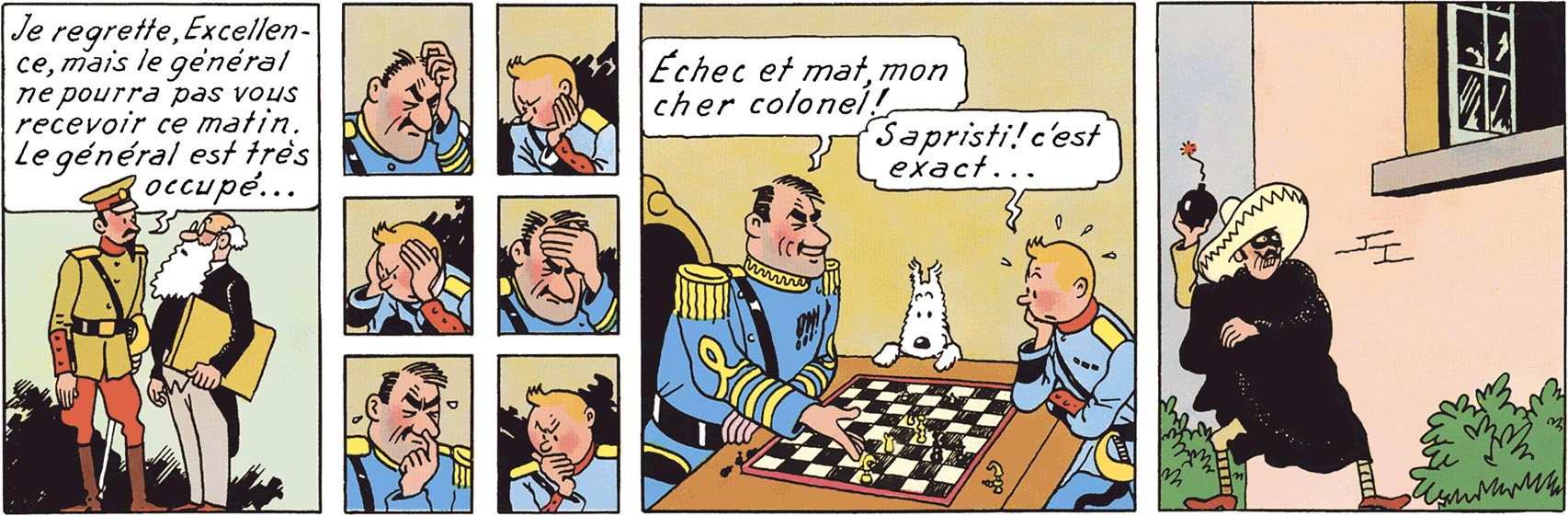 Le Général Alcazar — Tintin