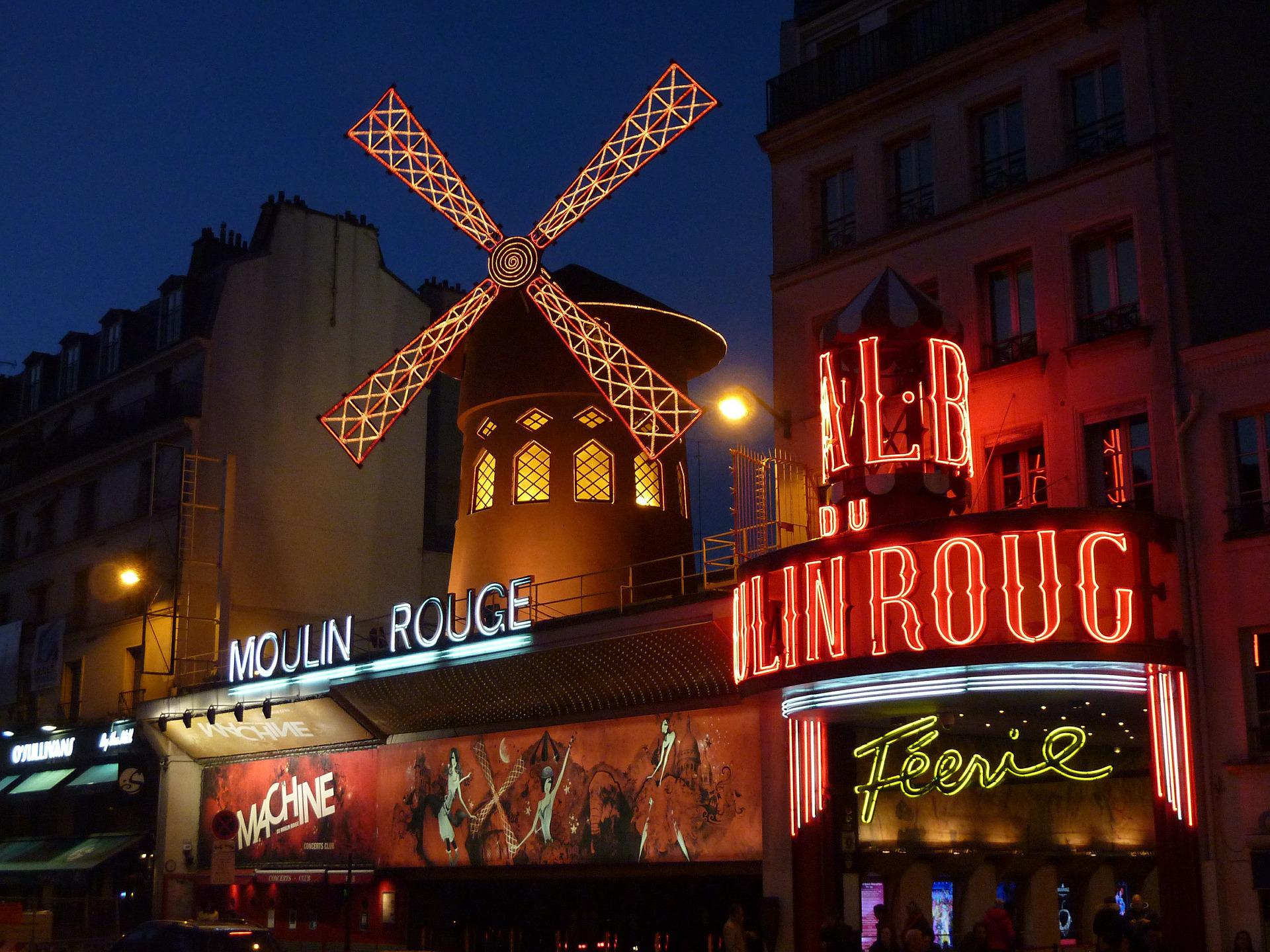Moulin Rouge Paris Montmartre Plaisir Pigalle