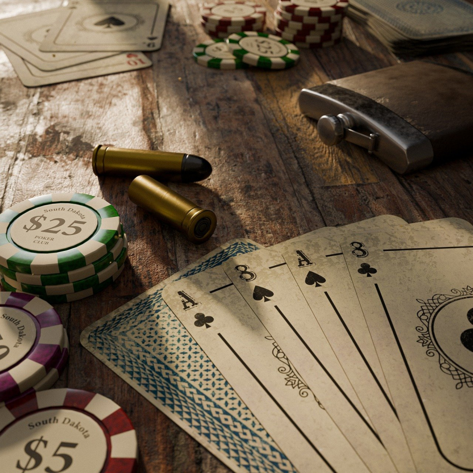 poker-cartes jeu munitions