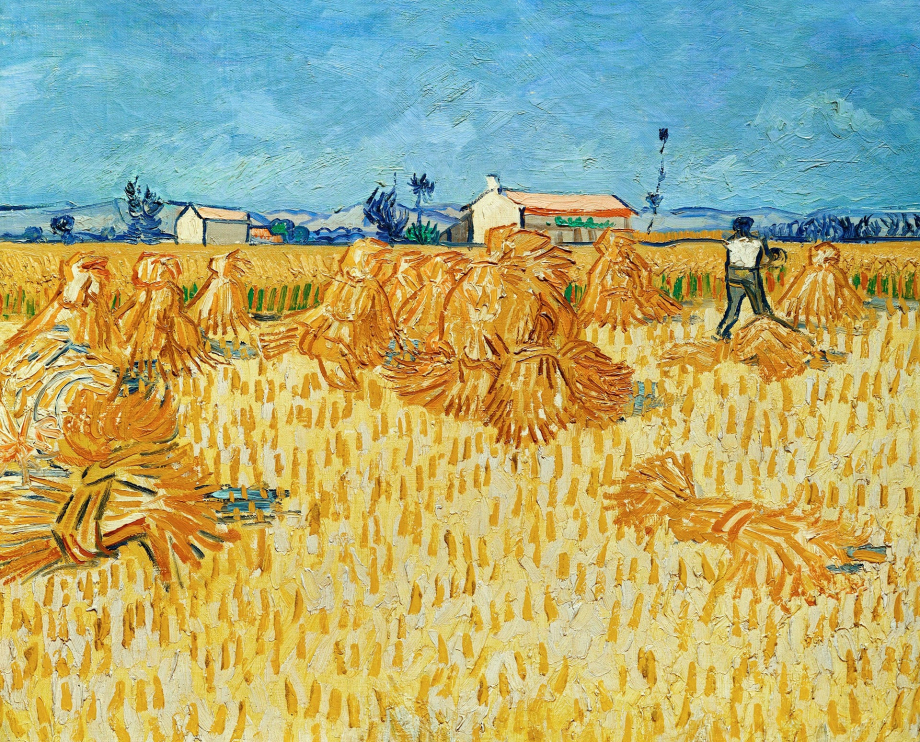 Vincent Van Gogh Rècolter Paille Foins