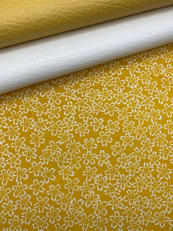 tapis de sakura jaune assortiment