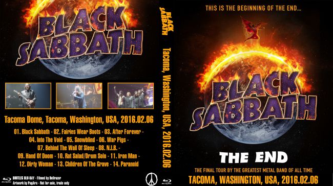 Black Sabbath- Live in Tacoma6/2/2016