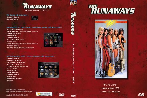  The Runaways- TV best of  & japan 77 
