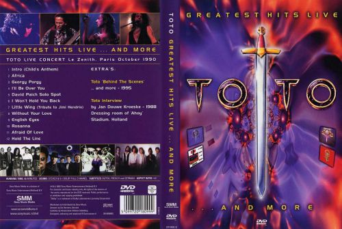TOTO -  Greatest hits live and more (2002) 86 mn.