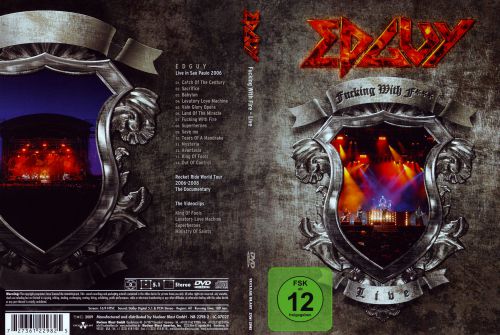 Edguy- Fucking with fire live ( cd/ digipack) Nuclear Blast
