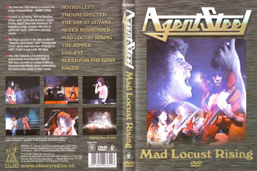 Agent Steel -live Mad Locust Rising (2007) Cherry red Records