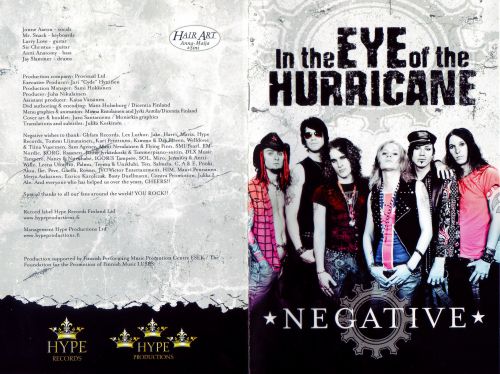 Negative - In the eye of the Hurricane ( 2008) Victor Entertainement