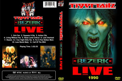 Tigertailz- Bezerk live 1990