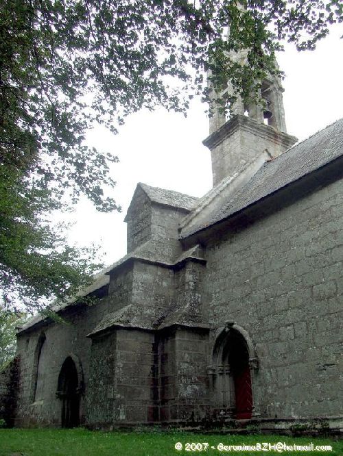 La chapelle Saint-Laurent de Lannourec à Goulien