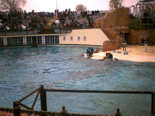 Photo prise au Parc Astérix en avril 2006