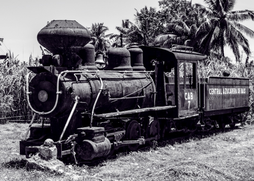 Vieille locomotive pour la canne à sucre 006.jpg.b&w.2.jpg