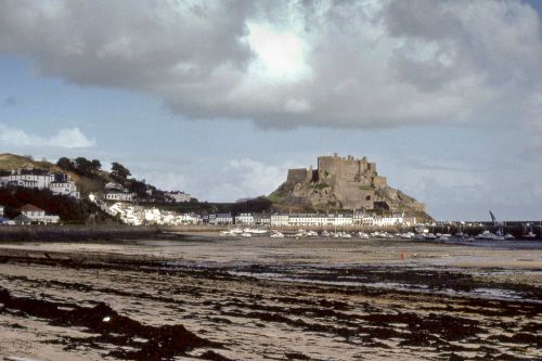 Jersey island (UK). February 1976