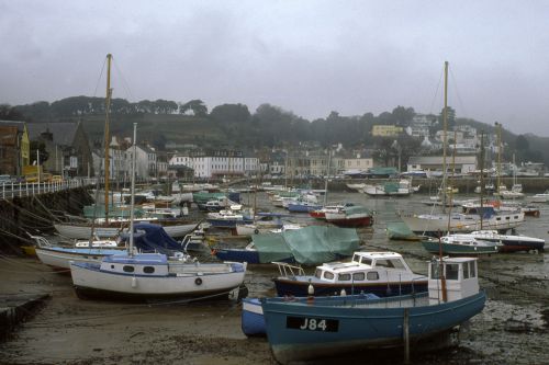 Jersey island (UK). February 1976