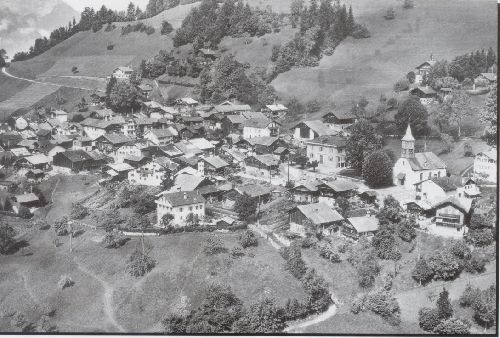 Le village en 1960