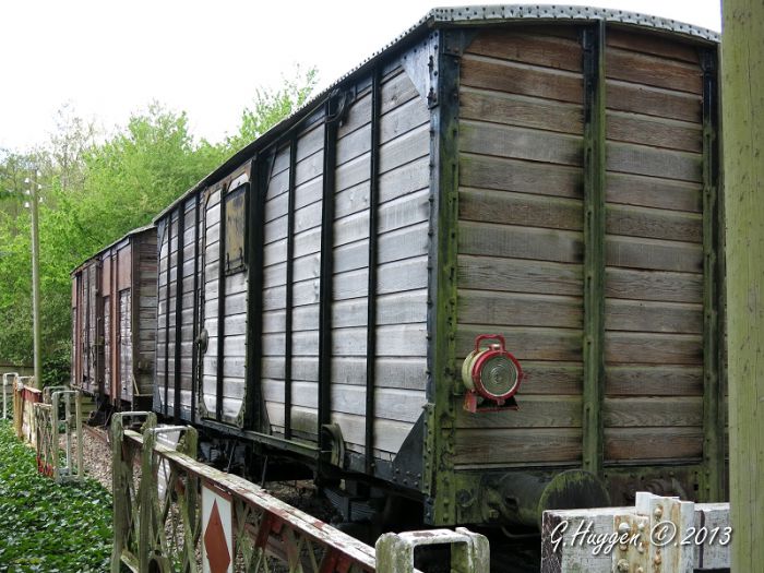 Wagons servant au transport des prisonniers