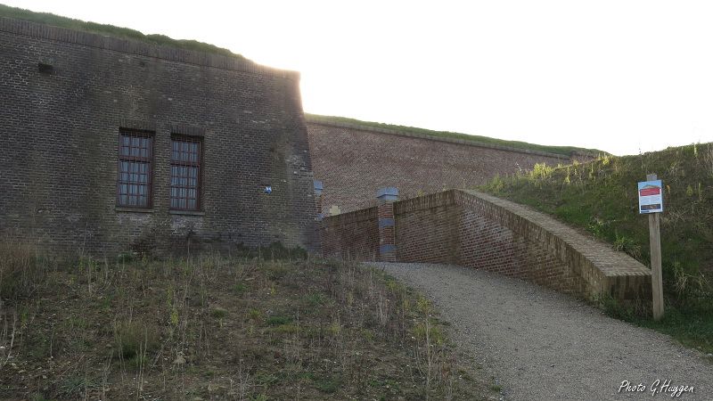 L'entrée principale du fort