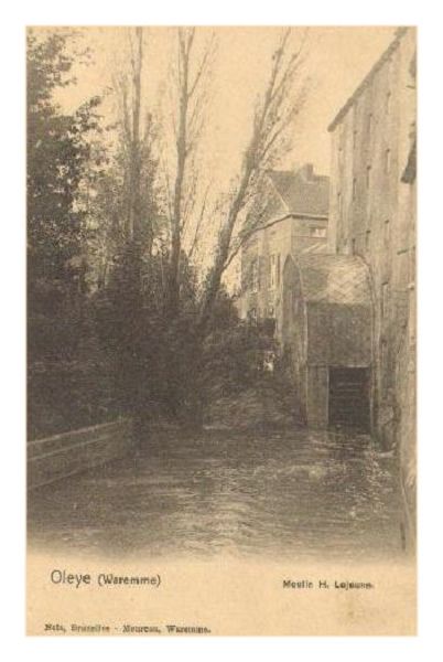 Moulin de Oleye entité de Waremme - ancienne carte postale