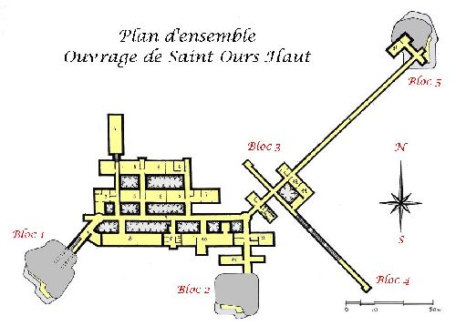 Ouvrage de Saint Ours Haut  / Description