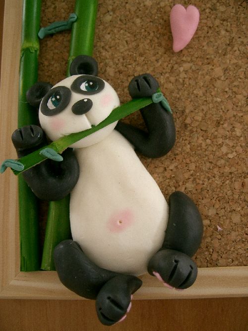 détail du panda
