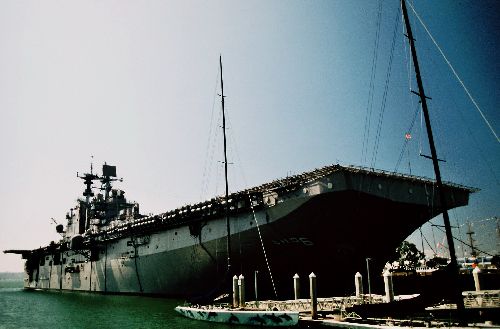 SAN DIEGO, la baie de San Diego reste une des bases très actives de l'US Navy dans le pacifique