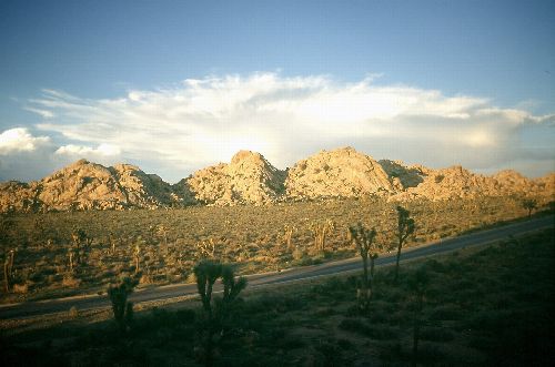 JOSHUA TREE NATIONAL PARK; coucher de soleil magique!!