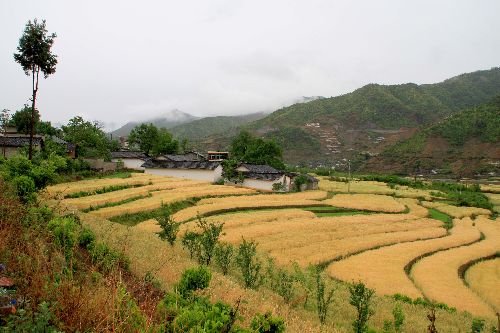 Village dans le Yunnan