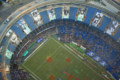 Rogers center Toronto depuis CN Tower