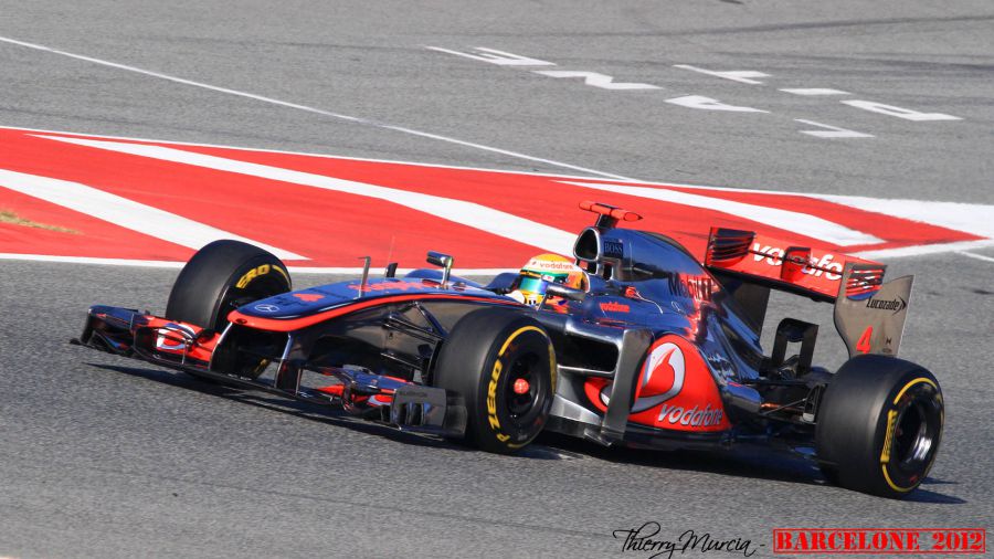 McLaren 2012 ' Lewis Hamilton