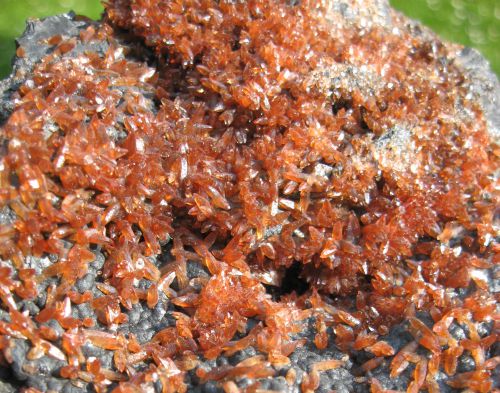 rhodochrosite dur manganese, moanda, gabon