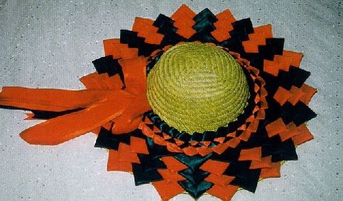 chapeau aux couleurs basques