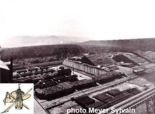 depot des bois de mines et materiaux Simon 1920