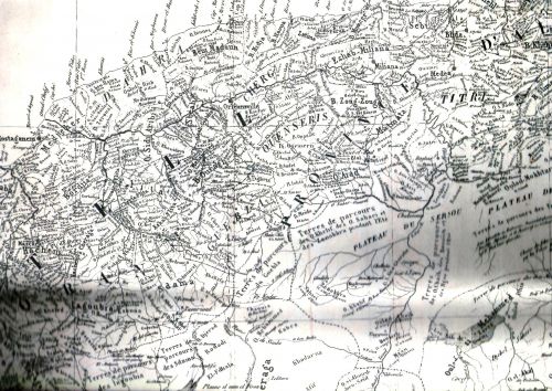 CARTE PAR TRIBUS-1846