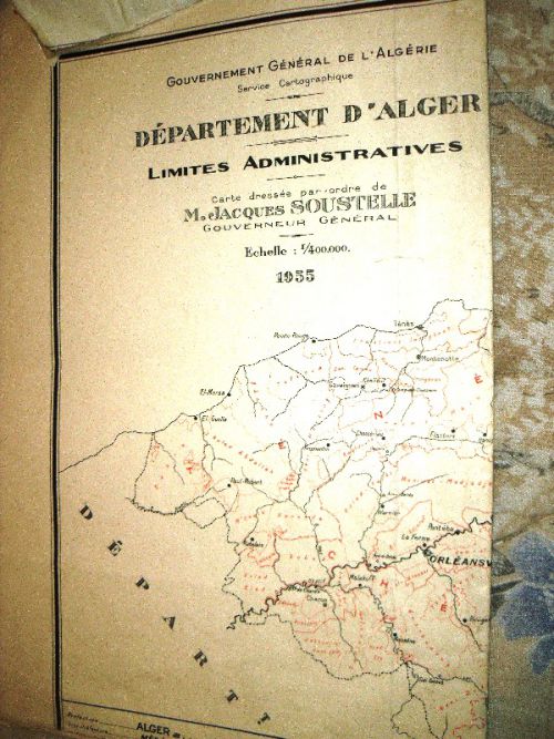 DEPARTEMENT D'ALGER-1955