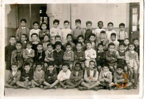 une classe en 1953