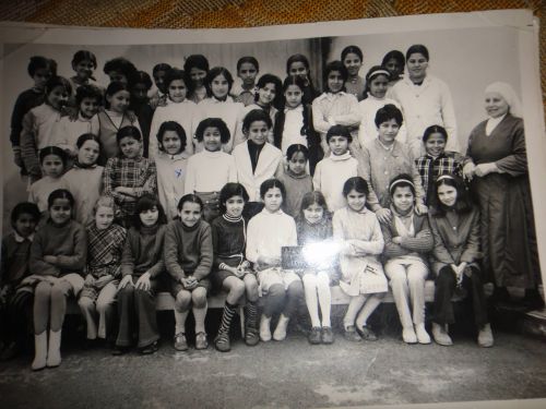 l école des soeurs Saint Jeanne Antide année 1970