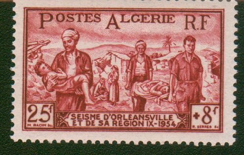 SEISME d\'ORLEANSVILLE  SEP 1954