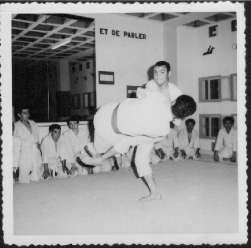 salle de judo cité nasr en 1965