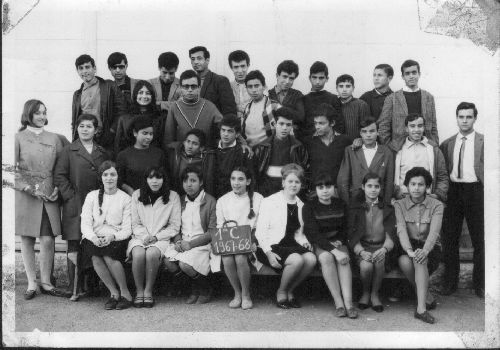 SOUVENIR DE CLASSE 1ERE C (31/01/1968