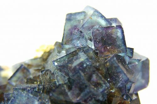 NA 30 - Fluorite bleue,  Okaruso, Otjiwarongo, Karihibi, Namibie  60 mm x 45 mm