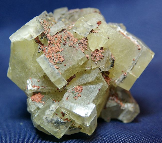 MA 42 - Fluorite, Mine El Hammam, Maroc , 70 mm x 60