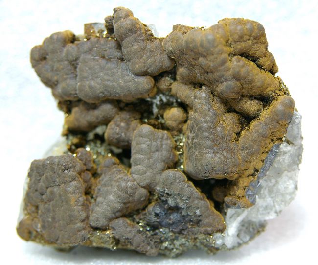 MA 43 - Goethite sur Fluorite, Mine El Hammam, Maroc , 70 mm x 60