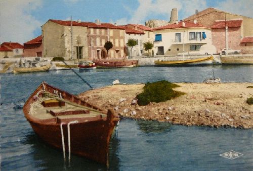 Barques dans le vieux port