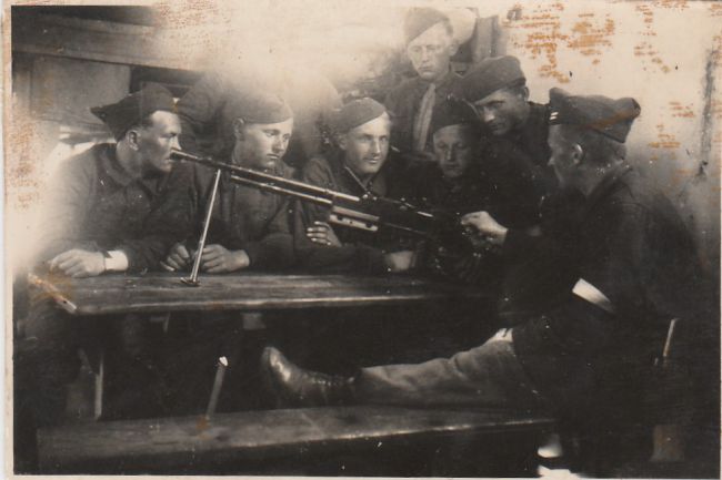 1940 - François JANKOWSKI au camp de Coëtquidan