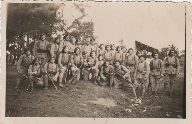 1940 - François JANKOWSKI au camp de Coëtquidan