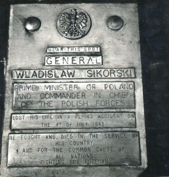 Monument Sikorski à Gibraltar