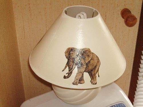 lampe éléphant