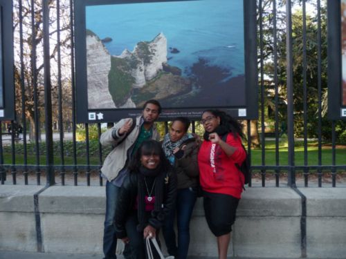 Damaris, Christiane, Bianca et Glenn en 