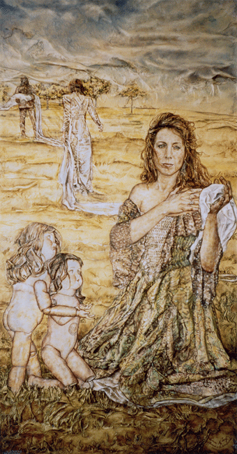 Pour l'amour de Marie-Madeleine - Huile sur toile - 60 cm x120 cm (collection particulière)