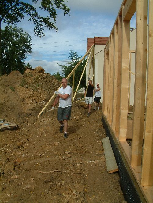 29 juillet - Préparation du terrain 