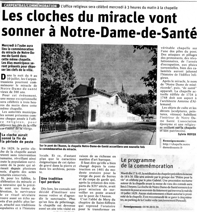 article journal Notre Dame de Santé Carpentras.jpg